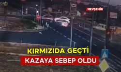 Kırmızıda Geçti Kazaya Sebep Oldu