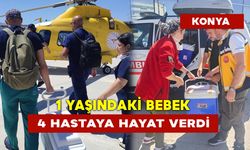 1 Yaşındaki Bebek 4 Hastaya Hayat Verdi