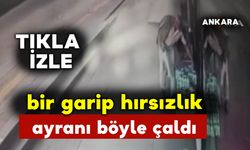 Bir Garip Ayran Hırsızlığı Kamerada