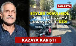 Böylesi görülmedi: “Her nefis ölümü tadacaktır” dedi kaza yaptı