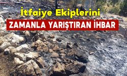 Ekipleri Sefer Eden Yangın İhbarı