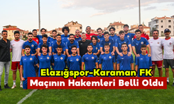 Elazığspor-Karaman FK Maçının Hakemleri Belli Oldu