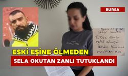 Eski Eşine Ölmeden Sela Okutan Zanlı Tutuklandı