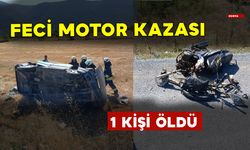 Feci Motosiklet Kazasında 1 Kişi Öldü