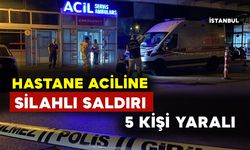 Hastane aciline silahlı saldırı: 5 yaralı