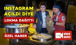 Karaman'da Instagram Açıldı Diye, Lokma Döktürüp Dağıttı