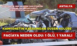 Kamyonetin Kasasından Düşen Kulübe Faciaya Neden Oldu: 1 Ölü, 1 Yaralı