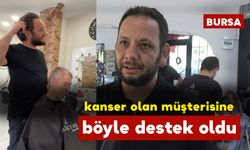 Kanser Olan Müşterisine Böyle Destek Oldu