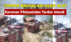 Karaman İtfaiyesinden Yardım İstendi