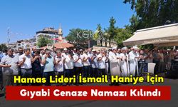 Karaman’da Hamas Lideri İsmail Haniye İçin Gıyabi Cenaze Namazı Kılındı