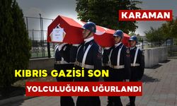 Kıbrıs Gazisi Askeri Törenle Son Yolculuğuna Uğurlandı