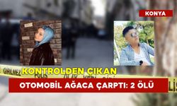 Kontrolden Çıkan Otomobil Ağaca Çarptı: 2 Ölü