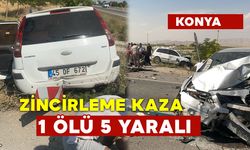 Konya’da Zincirleme Kaza: 1 Ölü, 5 Yaralı