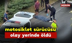 Motosiklet Sürücüsü Olay Yerinde Öldü