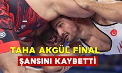 Taha Akgül Final Şansını Kaybetti