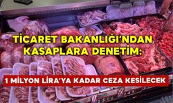 Ticaret Bakanlığı’ndan Kasaplara Denetim: 1 Milyon Lira’ya Kadar Ceza Kesilecek