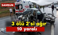 Tır Araçları Biçti: 3 Kişi Öldü