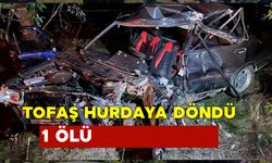 Tofaş Marka Otomobil Hurdaya Döndü: 1 Ölü