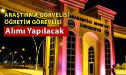 Üniversite Araştırma Görevlisi ve Öğretim Görevlisi Alımı Yapacak