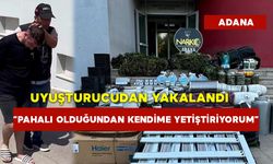 Uyuşturucudan Yakalandı: “Pahalı olduğundan kendime yetiştiriyorum”