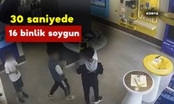 30 saniyede 16 binlik telefonları böyle çaldılar