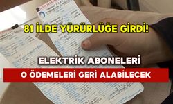 81 İlde yürürlüğe girdi: Elektrik aboneleri o ödemeleri geri alabilecek