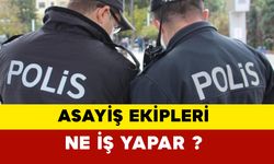 Asayiş ekipleri ne iş yapar?