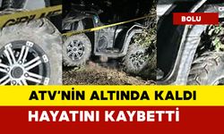 ATV'nin altında kalan sürücü öldü