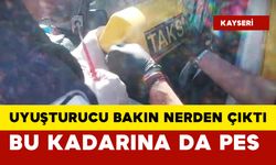 Bu kadarına da pes.. uyuşturucu bakın nerden çıktı