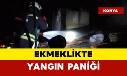 Ekmeklikte yangın paniği