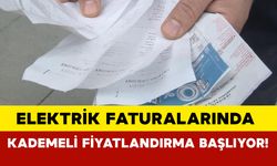 Elektrik faturalarında yeni dönem: Kademeli fiyatlandırma başlıyor!