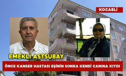 Emekli astsubay önce kanser hastası eşinin sonra kendi canına kıydı