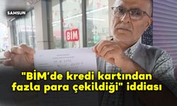 Emekli vatandaşın "BİM’de kredi kartından fazla para çekildiği" iddiası