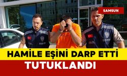 Hamile eşini darp etmişti... tutuklandı