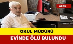 İzindeki okul müdürü evinde ölü bulundu