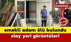 Karaman'da emekli adam dükkanda ölü bulundu