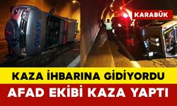 Kaza ihbarına giderken kaza yaptı: 2 yaralı