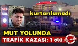 Mut yolundaki kazada ağır yaralanmıştı kurtarılamadı