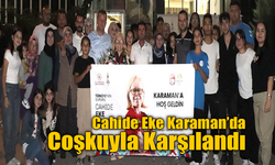 Olimpiyatlarda Madalya Kazanan Cahide Eke Karaman’da Coşkuyla Karşılandı