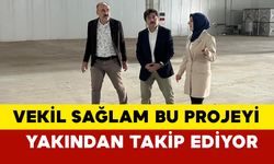 Vekil Sağlam "Elma Borsası" projesinin yakın takipçisi