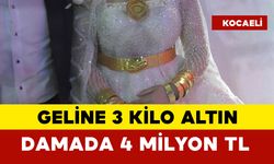 Yine aşiret düğünü, yine geline 3 kilo altın, damada 4 milyon TL takıldı