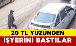 20 TL yüzünden iş yerini silahla bastılar