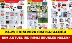 23-25 Ekim 2024 BİM kataloğu: BİM aktüel indirimli ürünler neler?