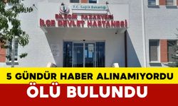 5 gündür haber alınamayan yaşlı adam ölü bulundu