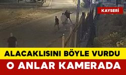 Alacaklısını böyle vurdu o anlar kamerada