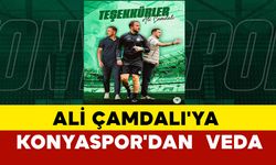 Ali Çamdalı'ya Konyaspor'dan  Veda