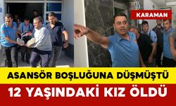 Asansör boşluğuna düşen kız yaşam mücadelesini kaybetti