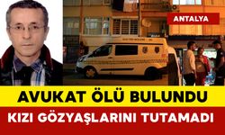 Avukat ölü bulundu... kızı gözyaşlarını tutamadı