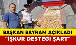 Başkan Bayram açıkladı: “İşkur desteği şart"