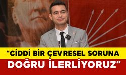 Başkan Evcen: "Ciddi bir çevresel soruna doğru ilerliyoruz"